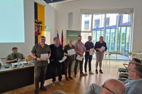 Ehrungen silbernes Rehgehörn